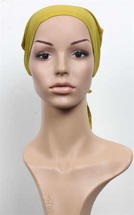 Penye Eşarp Bonesi 251-67 Hardal