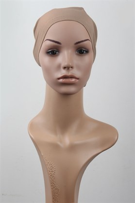 Penye Eşarp Bonesi 251-75 Sütlü Kahve