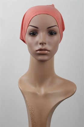 Penye Eşarp Bonesi 251-77 Açık Mercan