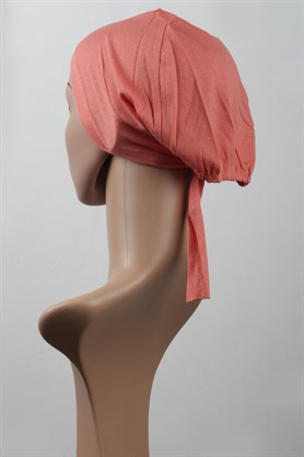 Penye Eşarp Bonesi 251-77 Açık Mercan