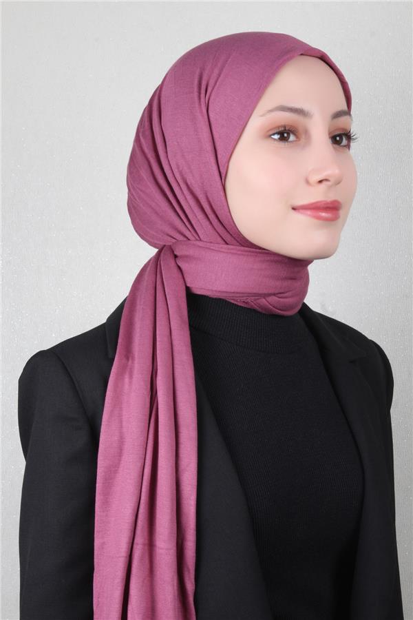 Penye Şal 2552-16 Gül Kurusu