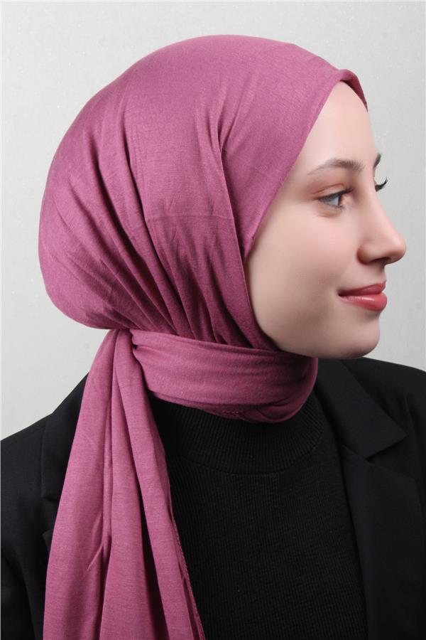 Penye Şal 2552-16 Gül Kurusu