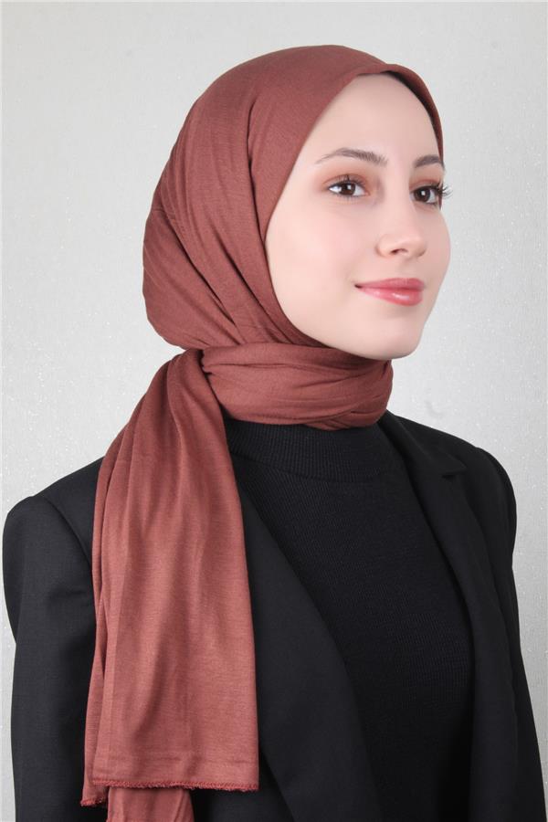 Penye Şal 2552-18 Kahverengi