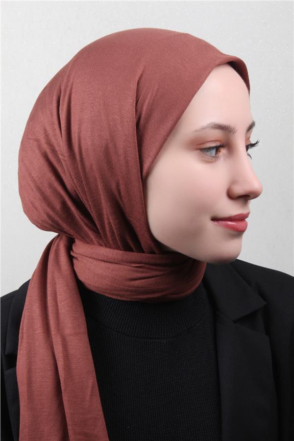 Penye Şal 2552-18 Kahverengi