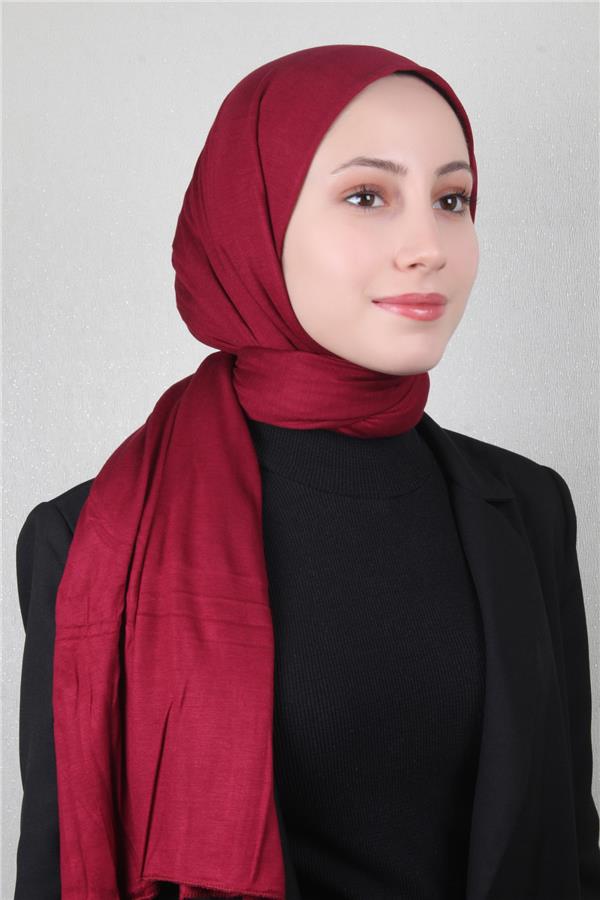 Penye Şal 2552-21 Kırmızı