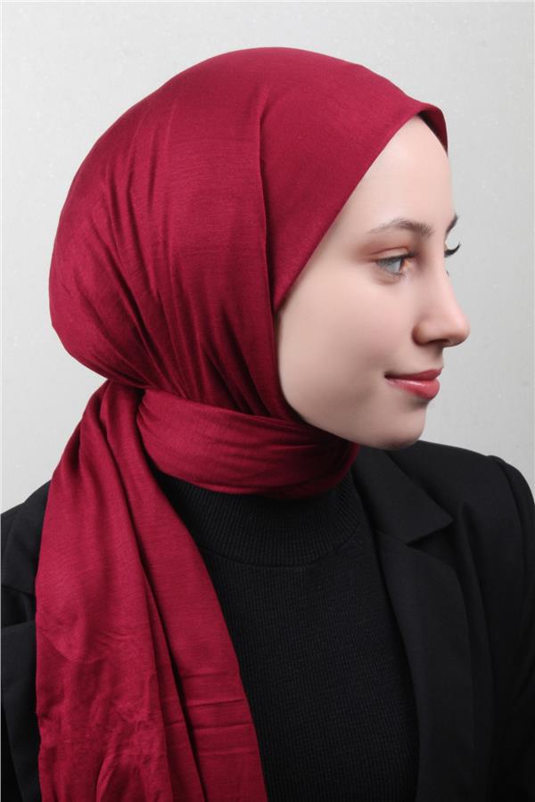 Penye Şal 2552-21 Kırmızı