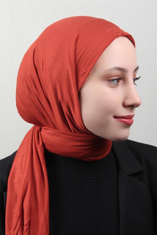 Penye Şal 2552-24 Kiremit