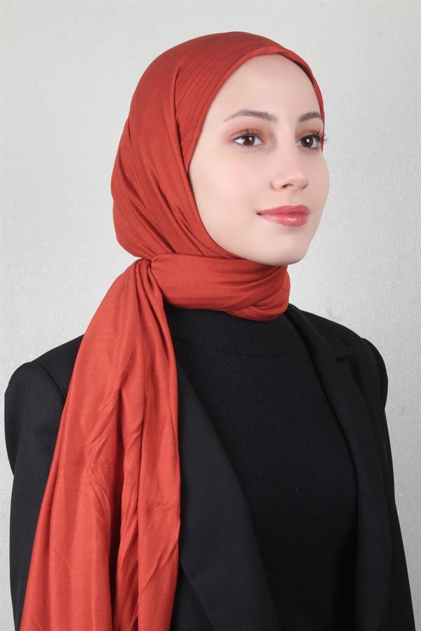 Penye Şal 2552-24 Kiremit