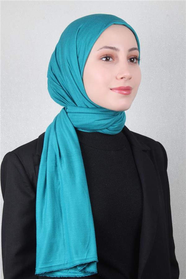 Penye Şal 2552-56 Turkuaz