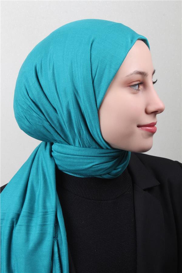 Penye Şal 2552-56 Turkuaz