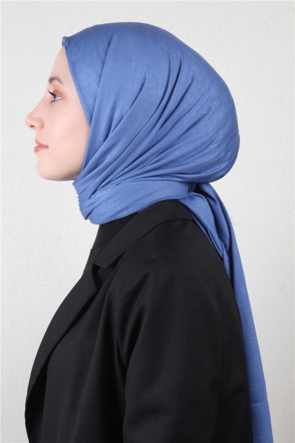 Penye Şal 2552-65 Açık Mavi