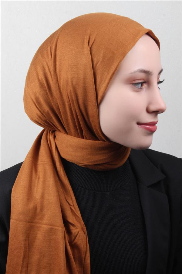 Penye Şal 2552-73 Karamel