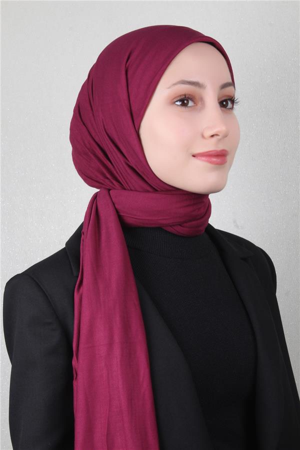 Penye Şal 2552-74 Fuşya