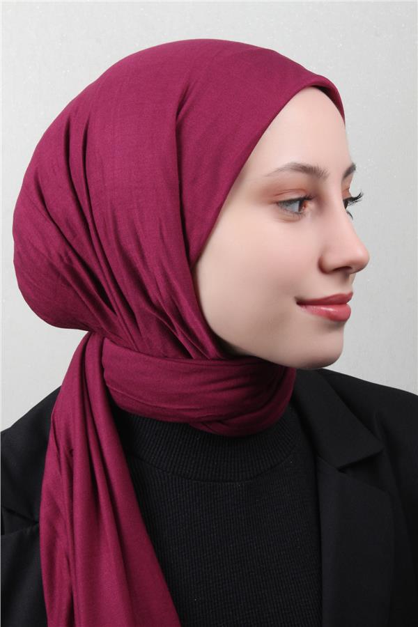 Penye Şal 2552-74 Fuşya