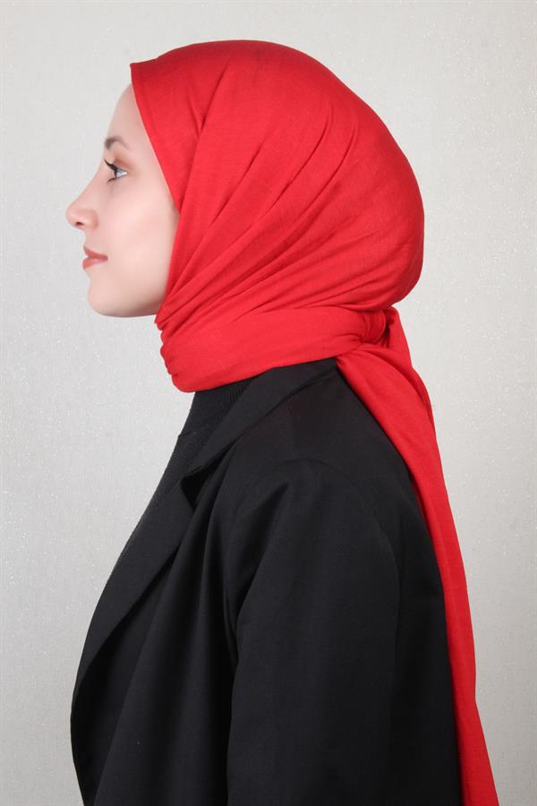 Penye Şal 2552-84 Kırmızı