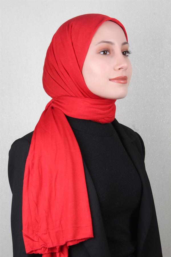 Penye Şal 2552-84 Kırmızı