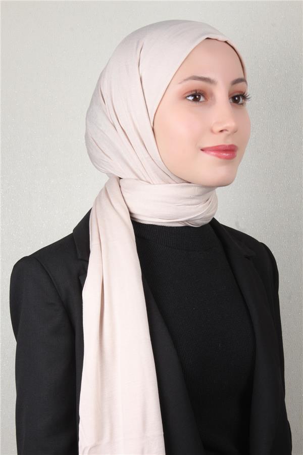 Penye Şal 2552-9 Açık Bej