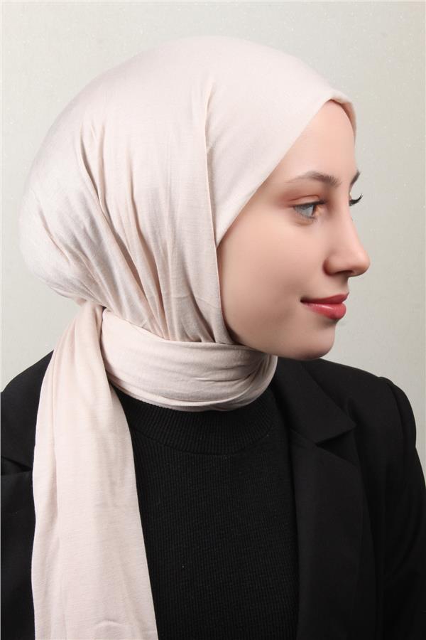 Penye Şal 2552-9 Açık Bej