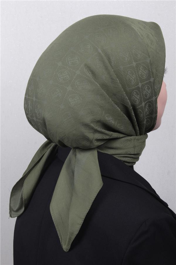 Pierre Cardin Pamuklu Eşarp 4105-13 Haki