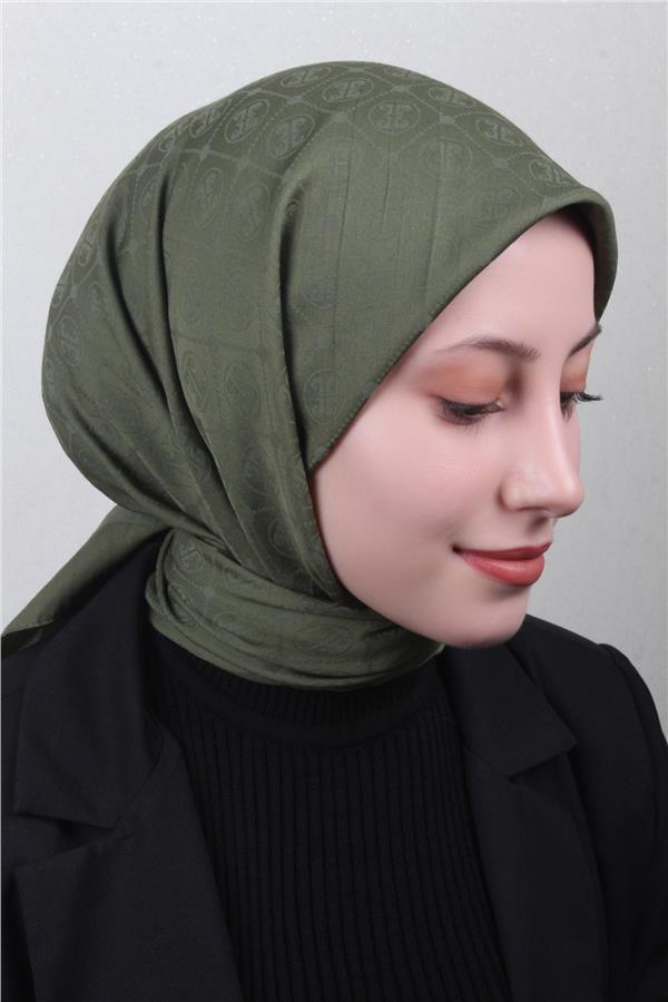 Pierre Cardin Pamuklu Eşarp 4105-13 Haki