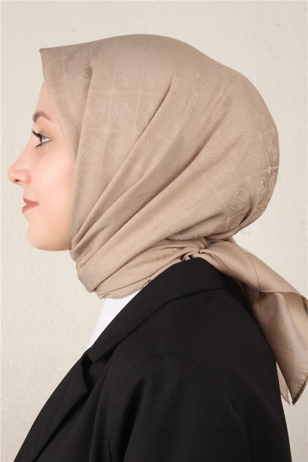 Pierre Cardin Pamuklu Eşarp 4105-18 Çöl Beji
