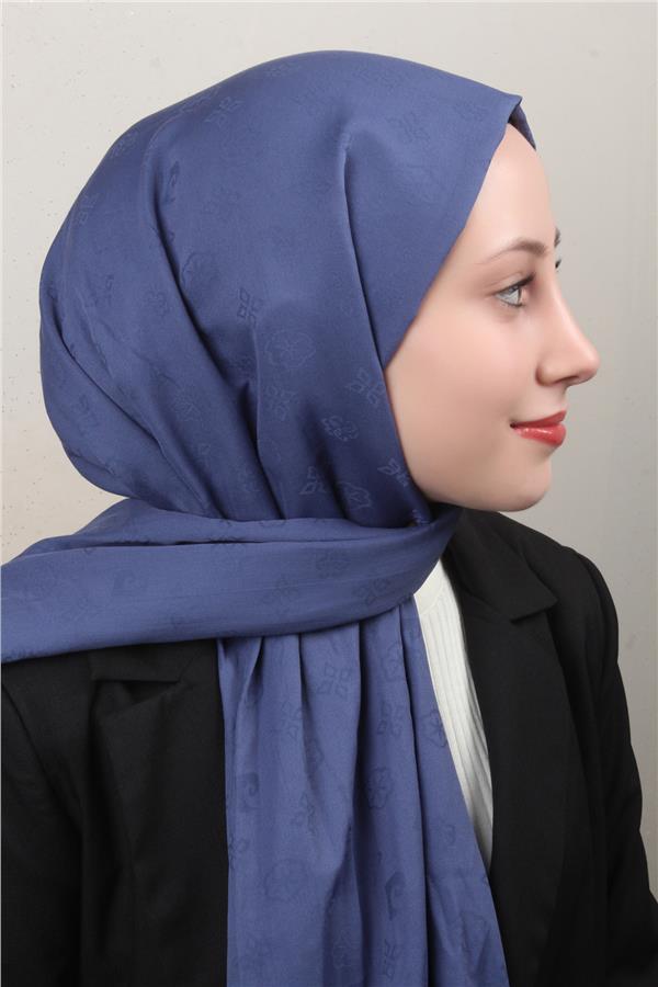 Pierre Cardin Pamuklu Şal 1030600-922 İndigo