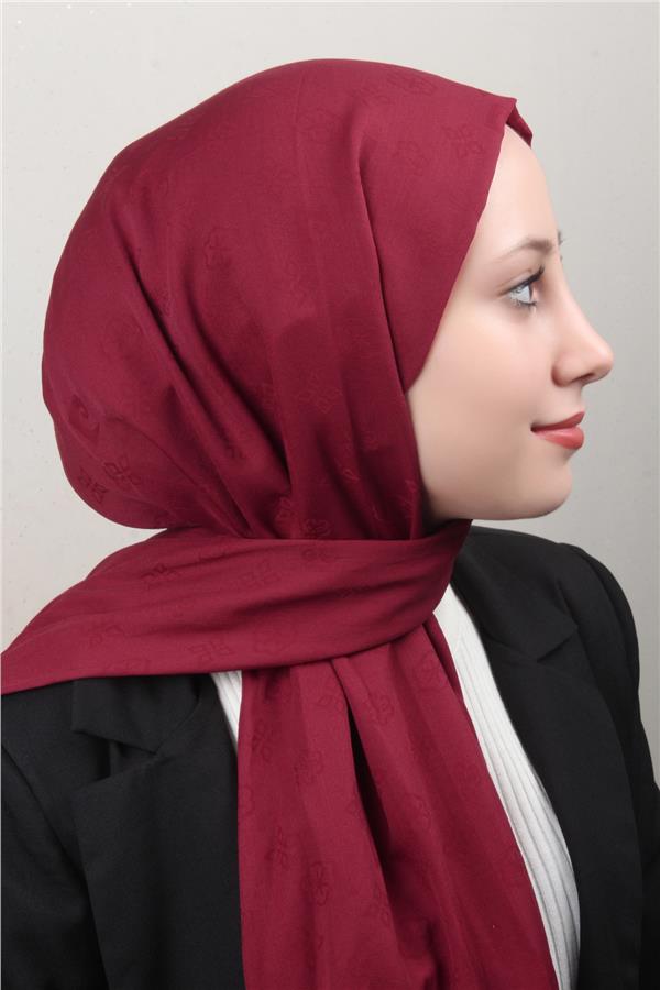 Pierre Cardin Pamuklu Şal 1030600-941 Bordo