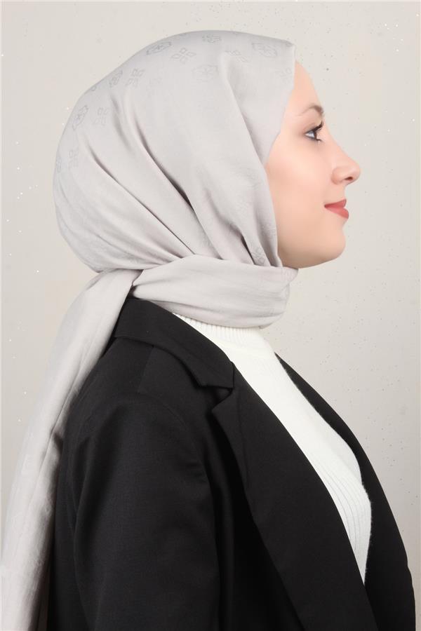 Pierre Cardin Pamuklu Şal 1030600-971 Açık Gri