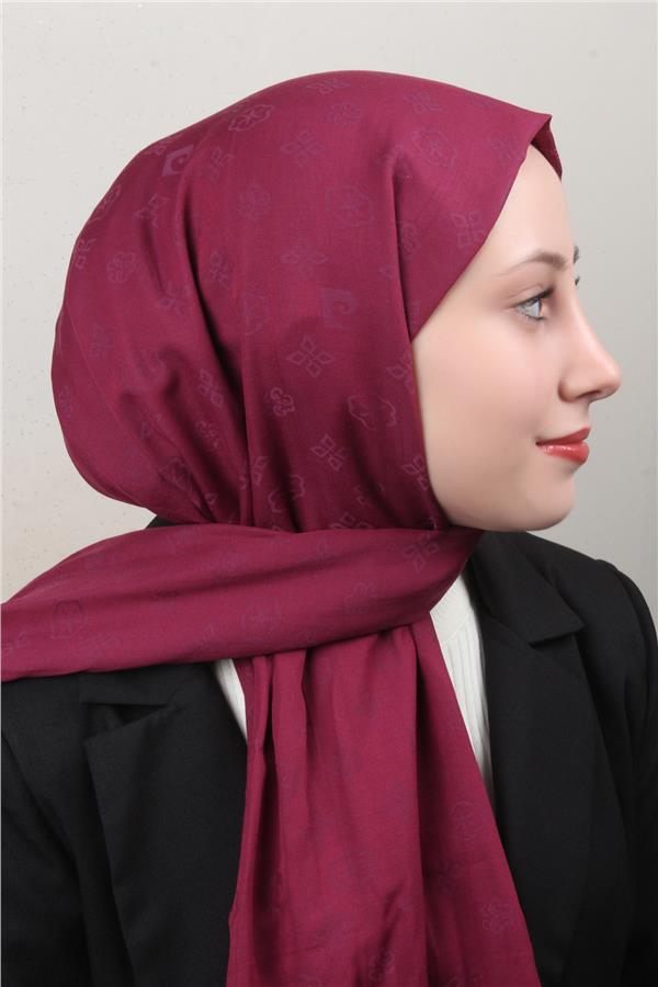 Pierre Cardin Pamuklu Şal 1030600-992 Mürdüm