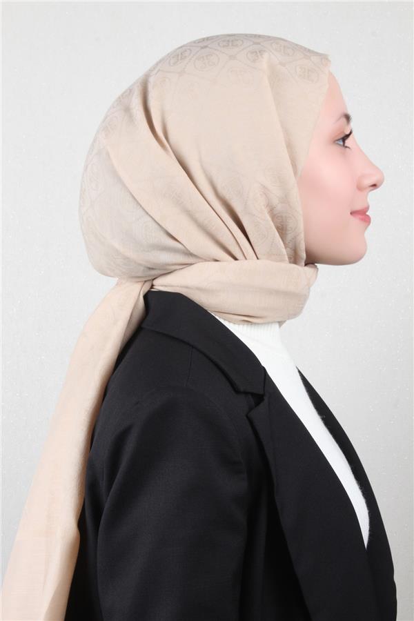 Pierre Cardin Pamuklu Şal 4106-11 Bej