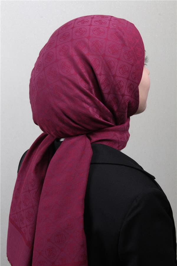 Pierre Cardin Pamuklu Şal 4106-13 Fuşya