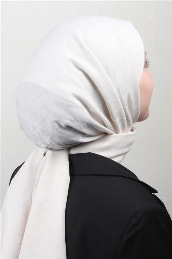 Pierre Cardin Pamuklu Şal 4106-17 Kemik