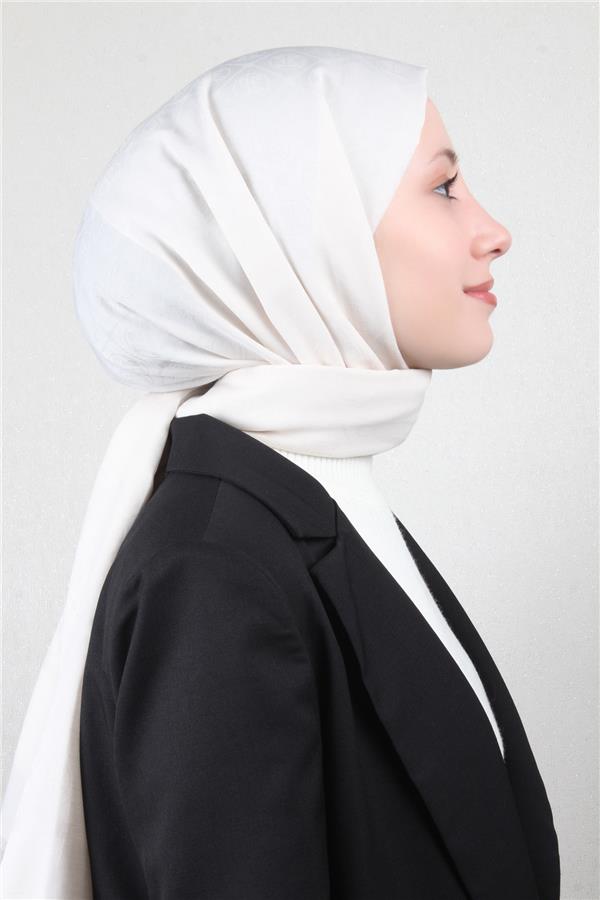 Pierre Cardin Pamuklu Şal 4106-17 Kemik