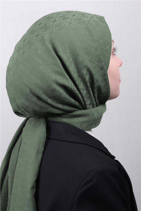 Pierre Cardin Pamuklu Şal 4106-22 Haki