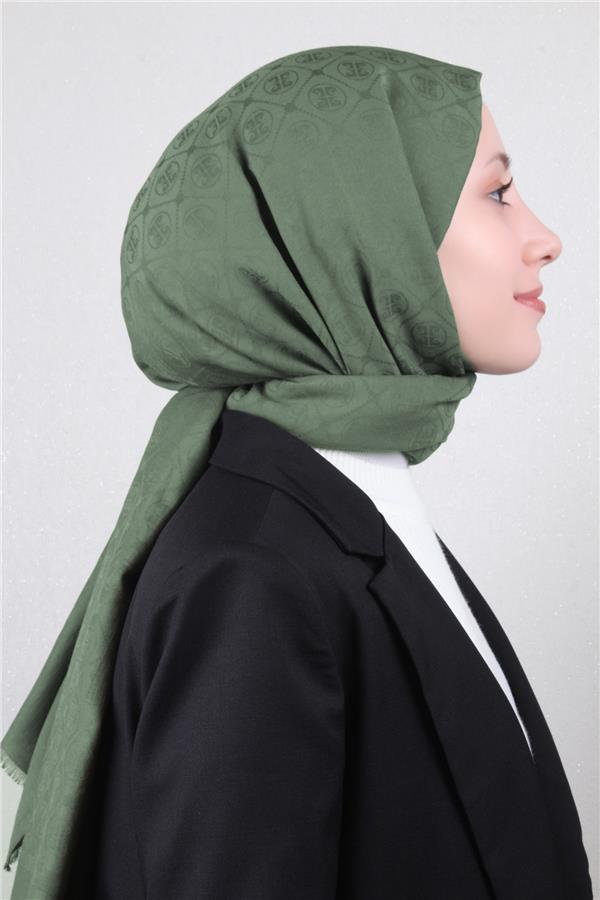 Pierre Cardin Pamuklu Şal 4106-22 Haki