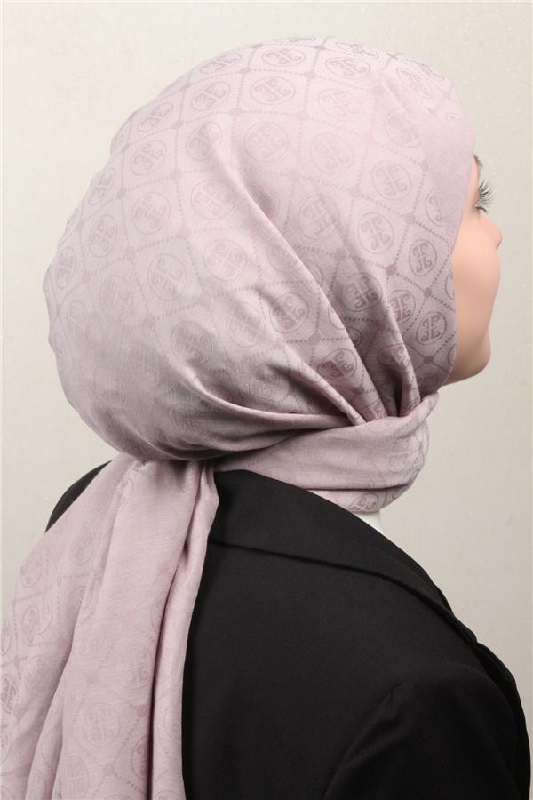 Pierre Cardin Pamuklu Şal 4106-16 Açık Lila