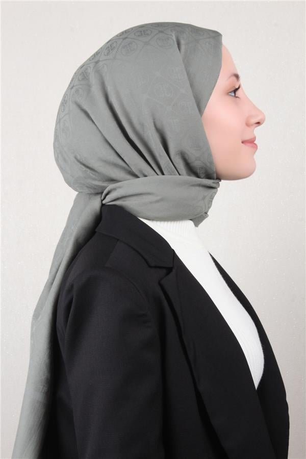 Pierre Cardin Pamuklu Şal 4106-7 Mint Yeşili