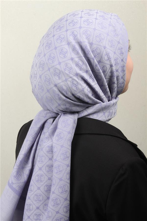 Pierre Cardin Pamuklu Şal 4106-8 Lila