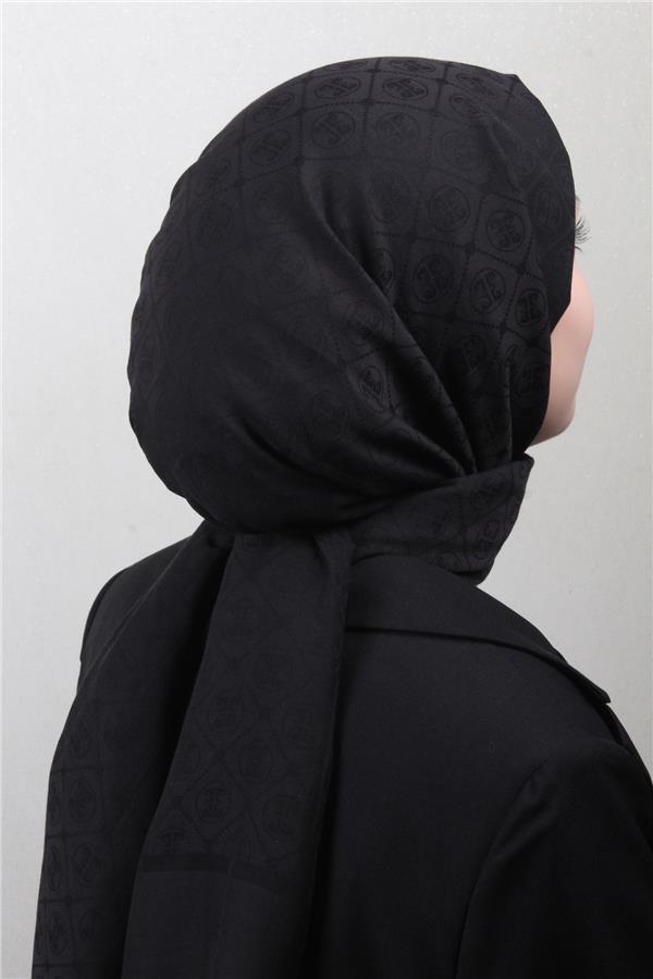 Pierre Cardin Pamuklu Şal 4106-9 Siyah