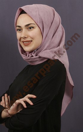 Piramit %100 Pamuk Eşarp 1725-1