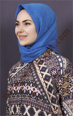 Piramit %100 Pamuk Eşarp 1725-12