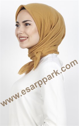 Piramit Coton Eşarp 1714-10