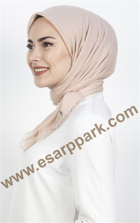 Piramit Coton Eşarp 1714-11