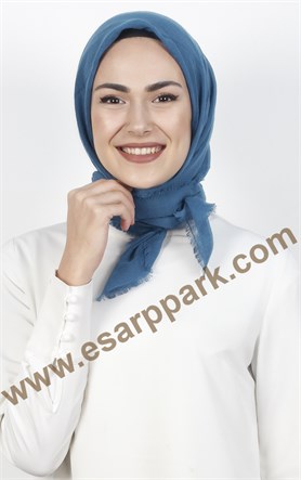 Piramit Coton Eşarp 1714-13