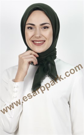 Piramit Coton Eşarp 1714-14