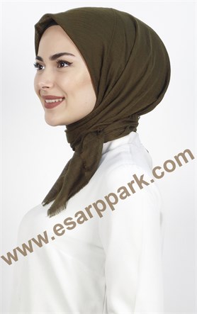 Piramit Coton Eşarp 1714-3