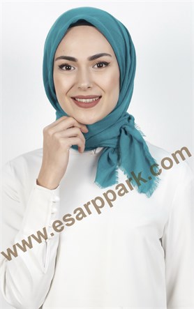 Piramit Coton Eşarp 1714-8