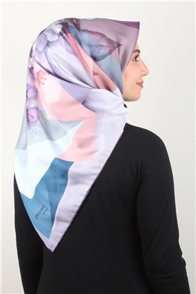 Piramit Dijital Eşarp 1341-12