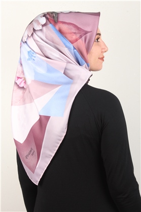 Piramit Dijital Eşarp 1341-33