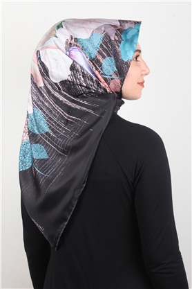 Piramit Dijital Eşarp 1341-37